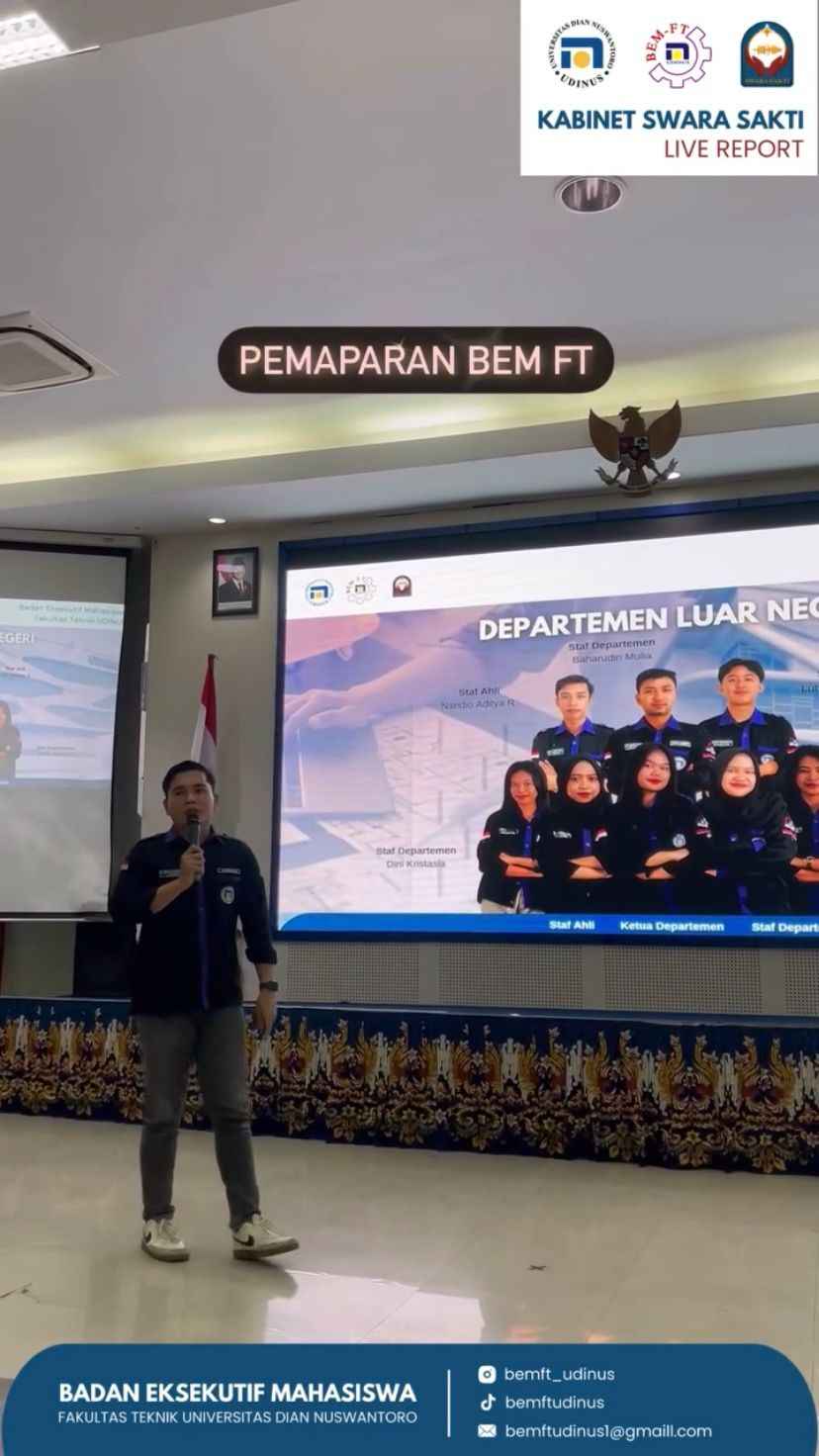 Pengenalan dan Pemaparan BEM FT